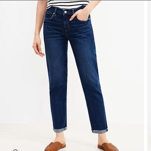 New  The Super Soft Girlfriend Mid Rise Jean  Indigo Wash 30